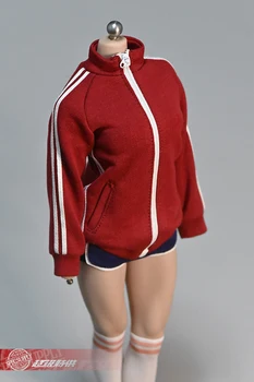 1/6 ženska figura, študentska športna šola enotno jakna jakna model za 12 inch akcijska figura telo dodatki