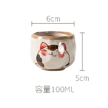 Japonski Čaj Določa Majhne Skodelice Ročno poslikano Kungfu Čaj Določa Gospodinjske Keramike Eno Skodelico Pod-glaze Barvne Čaj Slovesnosti Čaj Pokal