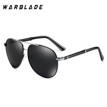 WarBLade Mens Polarizirana Sončna Očala Za Športe Na Prostem Vožnjo Sončna Očala Polaroid Moških Pilotni Kovinski Okvir Sončna Očala Gafas De Sol