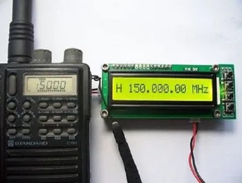 0.1-1100 MHz 0.1-1.1 GHz LCD Frekvenčni Števec Tester Za Merjenje Ham Radio
