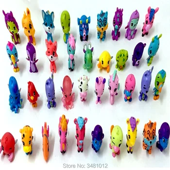 Risanka Živali Model Konja, Psa, Mini PVC figuric Miniature Izstopna odprtina Zbirateljske Figurice Lutke Otroci Igrače za Otroke