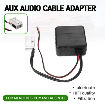 Bluetooth Aux Sprejemnik Kabel Adapter Hi-fi Kakovosti za za Mercedes Benz W169 W245 W203 W209 W164 Brezžični Aux Vmesnik