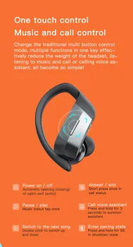 2020 Novo TWS Bluetooth 5.0 Slušalke Brezžične Bluetooth Slušalke šumov HiFi Stereo Šport Slušalke Z Mikrofonom