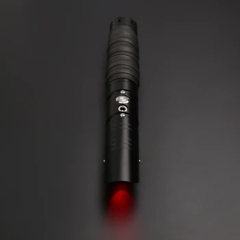 TXQSABER TS001 RGB Lightsaber Kovinski Ročaj Težka Dueling 12 Sprememba Barve za Prilagajanje Glasnosti Silo 6 Zvoka Pisave FOC Blaster