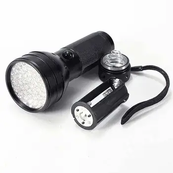 Mini 51 LED UV LED Scorpion Detektor Lovec Finder Ultra Violet Blacklight Svetlost Svetilko, Baklo Luči 395nm Linternas