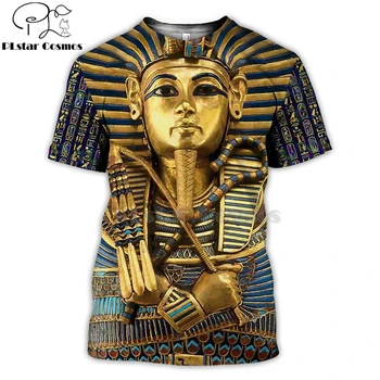 Horus Stari Horus je Bog Oči v Egiptu Faraon 3d majice tees smešno Harajuku kratek rokav poletje ženske, za moške, cosplay majica s kratkimi rokavi
