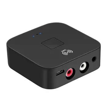 B11 NFC Bluetooth 5.0 Predvajalnik Glasbe Sprejemnik 3,5 mm 2 RCA Povezave Wireless Audio (prostoročni Klicanje Adapter za iPhone/Android