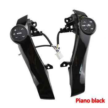Piano črni gumb stikalo za T oyota Prius / Prius C / Aqua Volan gumbi telefon križarjenje krmilnik avto dodatki