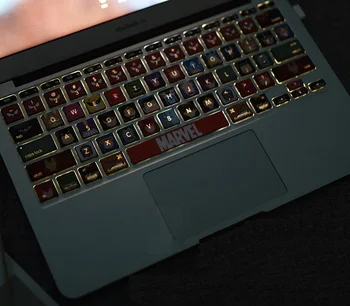 Primerna za Macbook Air11 Pro13 tipkovnico spremno pismo, prozorne nalepke tipkovnico M1 Čip Zraka nalepka
