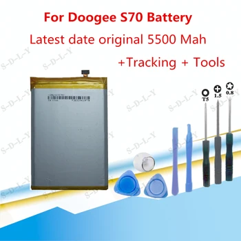 5500mAh Za Doogee S70 Zamenjavo Baterije Batterij Visoke Kakovosti Batteria Backup Za Doogee S70 Lite mobilni telefon Batterie+Orodja