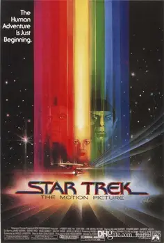 Plakat 1966 Star Trek Filmska Umetnost Tiskanja Fotografski Papir Wall Art Slika, Slikarstvo 12 24 36 47 Cm