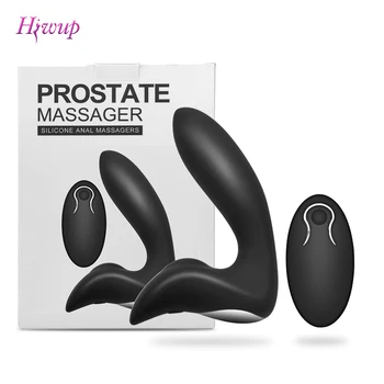 Vibratorji Brezžični Prostate massager Daljinsko Vode, ki so Dokaz za Moške Masturbat za Odrasle Sex Igrače za Vibrator za Moške Spola blaga