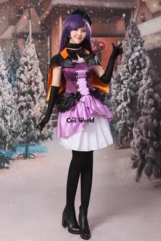 Ljubezen Živi Ples zvezd me Nozomi Tojo Hallowmas Halloween Plašč Cevi Vrhovi Enotno Obleko, Obleko Anime Cosplay Kostumi
