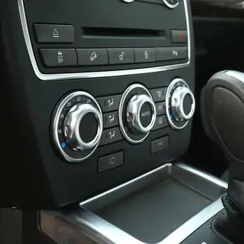 Avto Notranja Oprema ABS Mat Chrome Primerni Za Land Rover Freelander 2 2007-2012 Zraka Conditoin gumb Trim 3pcs/set
