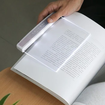 Prenosna LED Preberite Plošča Svetlobe Knjiga Branje Lučka za Nočno gledanje Oči Zaščito