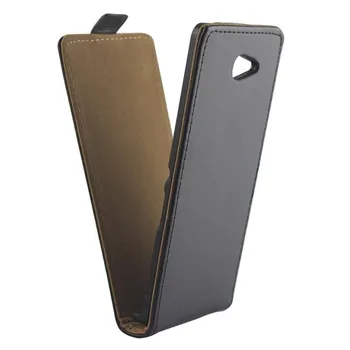 Vertikalni PU Usnja Flip Case Za Fundas Sony Xperia M2 Kritje Gor-Dol, Odprite kože torbica za Mobilni Telefon Vrečke Capa