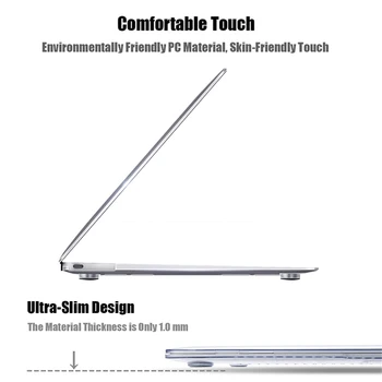Marmor Laptop Primeru Kritje Za Macbook Air Pro 11 12 13 15 16 2020 Laptop Rokav Za Mac book Pro 13-palčni A2289 A2251 Primeru