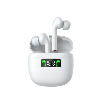 V uho Blutooth5.2 Brezžične Slušalke Mini HD LCD Sreen Šport Slušalke Slušalke Športne Multi-funkcijo Big Baterije