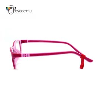 EYEOOMU Novih Otroci Očala TR90 Silicij Optična Očala Z Gume Rokav Šport Otrok Kratkovidnost Fant Daljnovidnost Dekle, Zložljivi Okvir