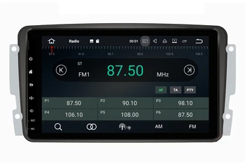 Octa core Android 10.0 Avto DVD GPS Igralec Za Mercedes Benz W209 W203 M/ML W163 Viano W639 Vito Raido Stereo BT 4+32GB Wifi DAB+
