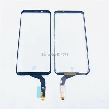 Novecel za Samsung Galaxy S8 plus G955 Note8 N950, Zaslon na Dotik, Računalnike Steklena Plošča sprednjega Stekla Senzor na Dotik Relacement