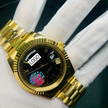 Omejeno prodajo U1 tovarne, Vroče prodaje 18K Zlato AAA watch Moških luksuzni automatic mehanski luksuzne ročne Ure, bela številčnica dan-datum AAA