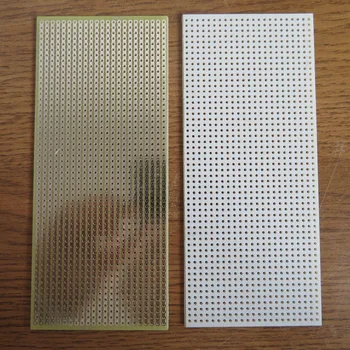 3pcs/veliko Eno Stran FR4 iz steklenih vlaken, 6x14cm Stripboard Veroboard vero vezje breadboard prototipov papir pcb platine