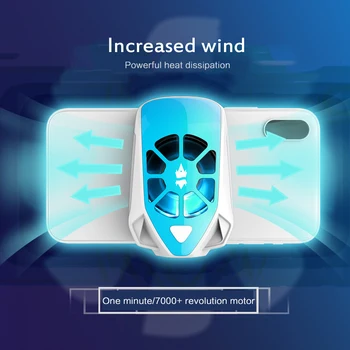 2020 Prenosni Hladilni Ventilator Igre Mobilni Telefon Hlajenje Igra Radiator Radiator Nosilec Za Mobilni Telefon, Tablični Računalnik Visoke Temperature Hlajenja