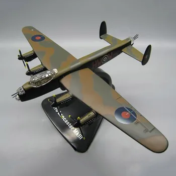 Diecast Zlitine 1/144 Lestvici Svetovne Vojne Klasični Britanski Bombniki Lancaster Bomber Letalo Letalo Model Igrače F Zbirateljske Darilo