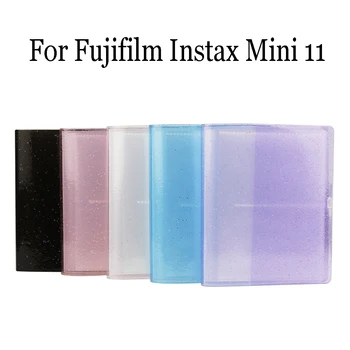 Besegad 64 Žep Foto Album Za Fujifilm Instax mini11 3-Palčni Barvni Fotografiji Album PVC Mehke Mini Knjižica Sliko Primeru