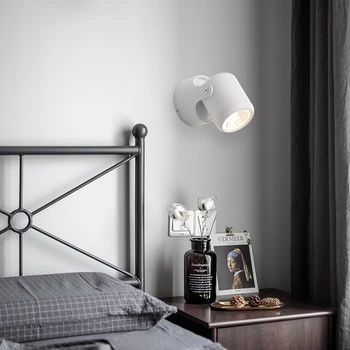 Sodobno minimalistično stenska svetilka, dnevna soba, spalnica ustvarjalne osebnosti branje študija desk kavč obračanje stenske luči ZM91510