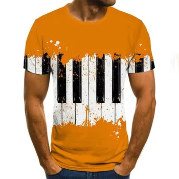 Poletje Modni T-shirt za Moške, Ženske Majica 3D Tiskanje Kratek Rokav Malo Hornet Hip Hop O-Vratu Modni Pulover