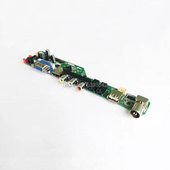 Fit LP154W01(TL)(A1)/(TL)(A2)/(TL)(A3)/(TL)(A6)/(TL)(A8) Daljinsko USB, analogna TV 1CCFL 1280*800 30-Pin LVDS nadzorne plošče za vgradnjo v vozilo