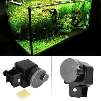 Samodejno ribe napajalni trobenta nove in udoben nastavljiv samodejni ribe podajalnik za digitalne akvarij samodejno ribe napajalni T6