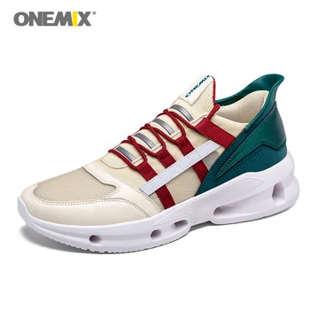 ONEMIX Čisto Nov modni moški tekaški športni copati športna obutev za moške športe na prostem hoja čevlji za usposabljanje tenis obutev za Potovanja