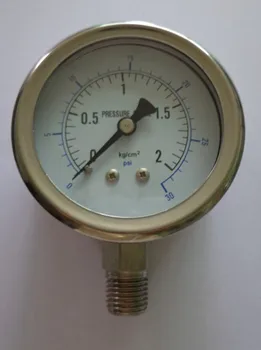 Iz nerjavečega jekla, YN-60 šuko manometrom ,oljno merilnik pritiska v jeklenki, 10 KG/100 KG//150 KG/200 KG/250kg Hidravlični merilnik tlaka