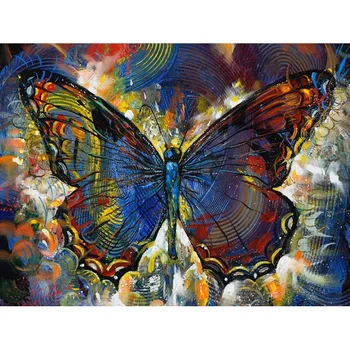 5D Diamond Slikarstvo živali metulj Navzkrižno Šiv Diamond Polno Vezenje Okrasnih Vzorec Doma Dekoracijo Iglo Obrti&Art
