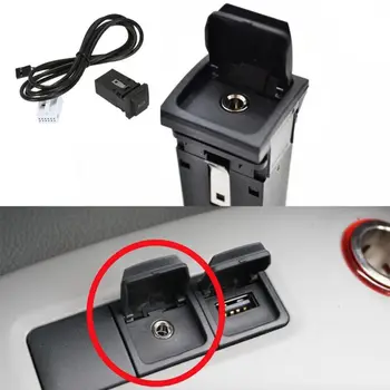 Avto USB, AUX Zvočno Stikalo Kabel za VW1 Golf GT I R MK6 MK5 Jetta RCD310 RCD510