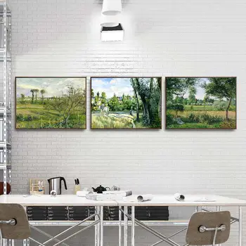 Doma Dekoracijo Umetnosti Stenske Slike za dnevno Sobo, Poster Tiskanje Platno, Saj Paintingsn francoski Camille Pissarro 6 Gozdu