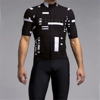 C Prikrivanje, Kolesarska Oblačila, ki Short sleeve Jersey in bib hlače Komplet Poletnih Moških kolo oblačila MTB Ropa Ciclismo Mailot hombre