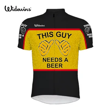 NOVE ta FANT potrebuje pivo Jersey Bike RACE Pro Team Kolo Kolo Kolesarjenje Jersey Moški Nosijo Oblačila Dihanje Meri Kolesa