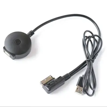 Avto Bluetooth AUX Sprejemnik Kabel z USB Adapter za VW Audi A4 A5 A6 V5 V7 S4 S5 Media Audio Vhod AMI MDI Vmesnik