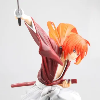 2019 Novo Rurouni Kenshin 18 cm Japonski Klasični Himura Kenshin Pvc figuric Igrače Anime Slika Igrače Za Otroke, Otroci Lutka