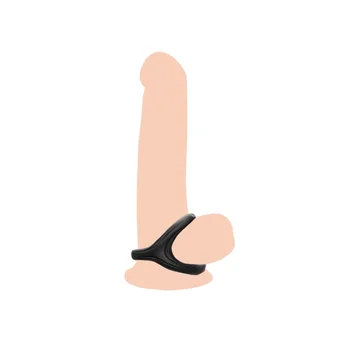 Vrhunska elastičnost moški silikonski penis zaklepanje petelin obroč, žogo nosila BDSM erekcijo izliv sex igrača za človeka