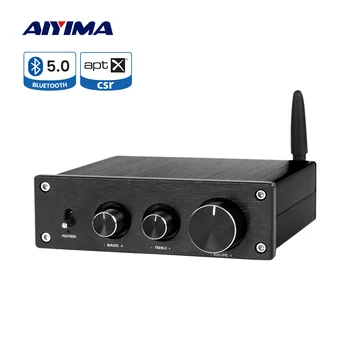 AIYIMA APTX QCC3008 Bluetooth 5.0 Amplificador Avdio Amp TPA3116 Hi-fi Ojačevalnik 50Wx2+100W 2.1 Kanalni Ojačevalnik Subwoofer
