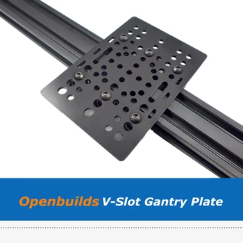 Openbuilds V terminu Aluminija prevozi določeno točko Plošča Set S Plastično Nosijo Škripec Kolo Za CNC Stroja 3D Tiskalnik Deli