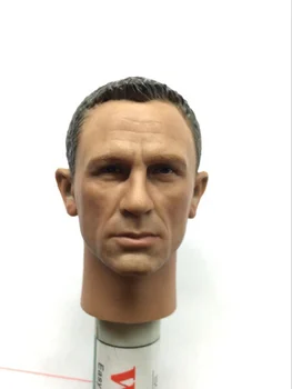Novi Agent 007 James Bond 1/6 Headplay Daniel Craig Glavo Scuplt Akcijska figura, igrače BB9002 Zbirka