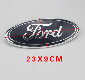1pcs Avto Emblema Spredaj, ki Vodijo Znamke Sprednja Maska za Obraz Avto Spredaj Nazaj Standard za Forda Logotip 2 3 4 5 Mk2 Mk3 Mk4 Mk5 Mk7 Ranger
