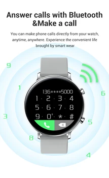 2020 Nove Pametne Watch GW33 Bluetooth Klic Glasbe EKG+PPG Spremljanje Nepremočljiva Smartwatch za Apple Xiaomi Huawei Športne Ure