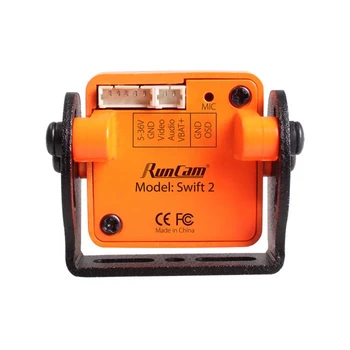 Runcam Swift 2 FPV 1/3 CCD 600TVL 2.3 mm/2.1 mm Objektiv Mikro Kamero OSD z IR Blokirane PAL
